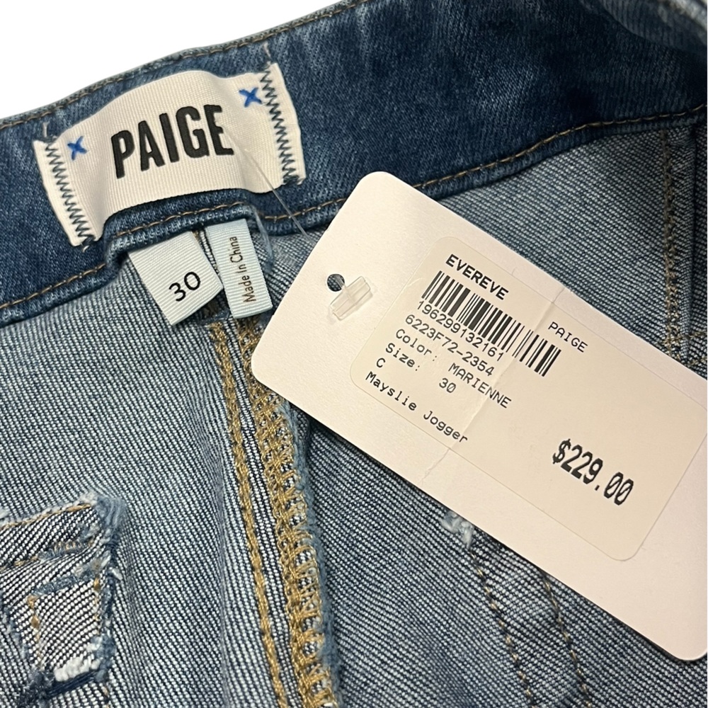 NWT Paige Denim Mayslie Jogger Size 30 - Picture 5 of 11